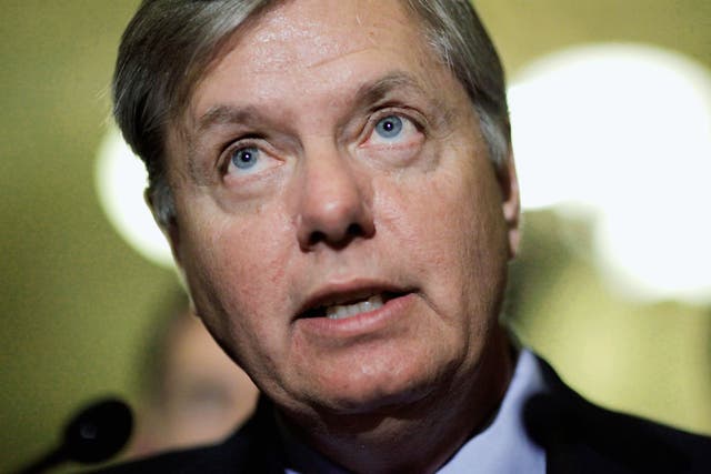 Senator Lindsey Graham: "I don't suggest you take my right to buy an AR-15 away from me, because I don't think it will work"