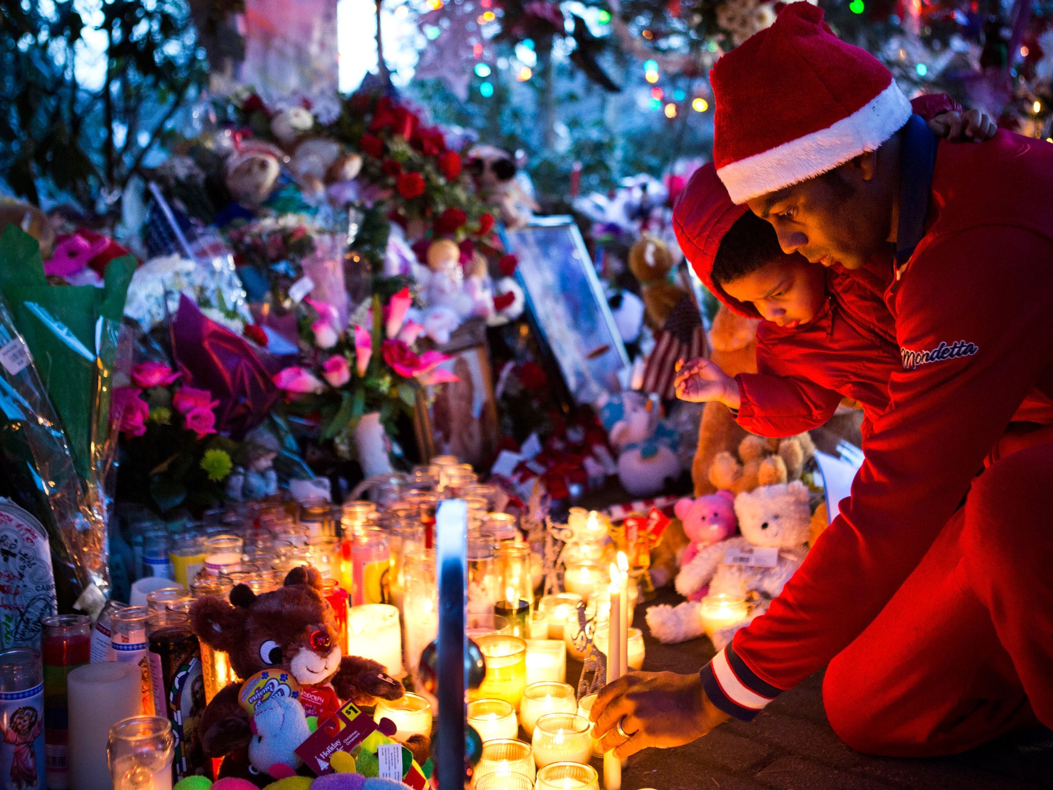 The people of Newtown face Christmas after the tragedy