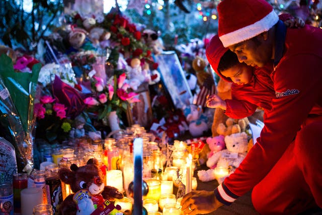 The people of Newtown face Christmas after the tragedy