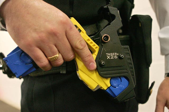 Police have used tasers to stop people committing suicide or harming themselves
