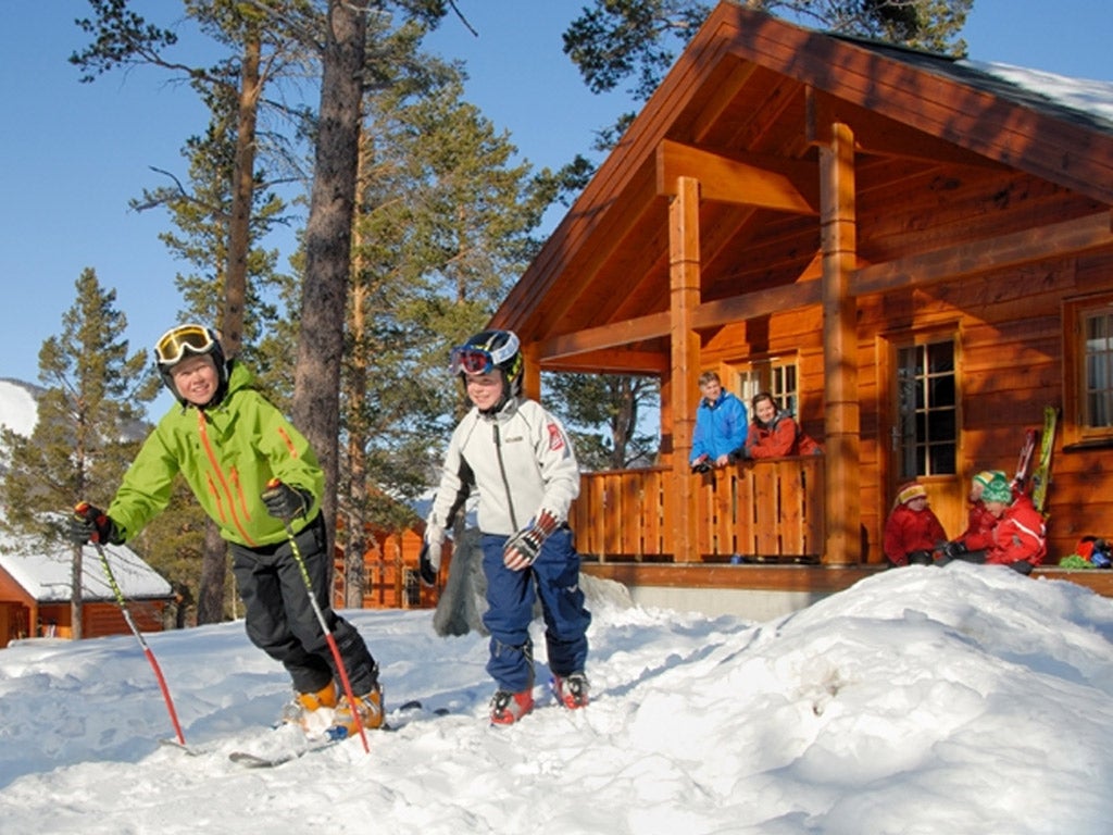 The family-friendly ski area of Geilolia