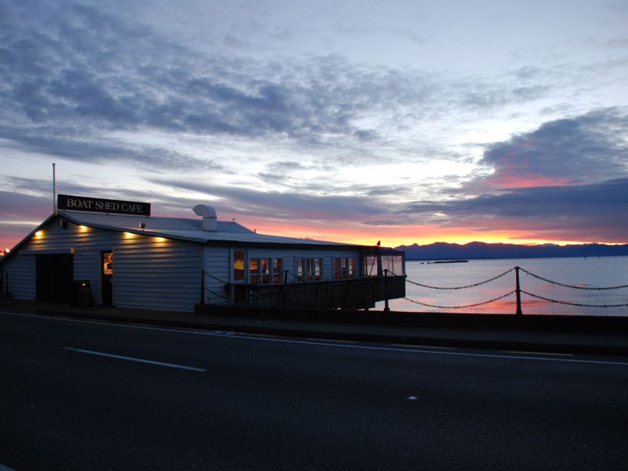 Kiwi cuisine: the Boat Shed in Nelson, New Zealand