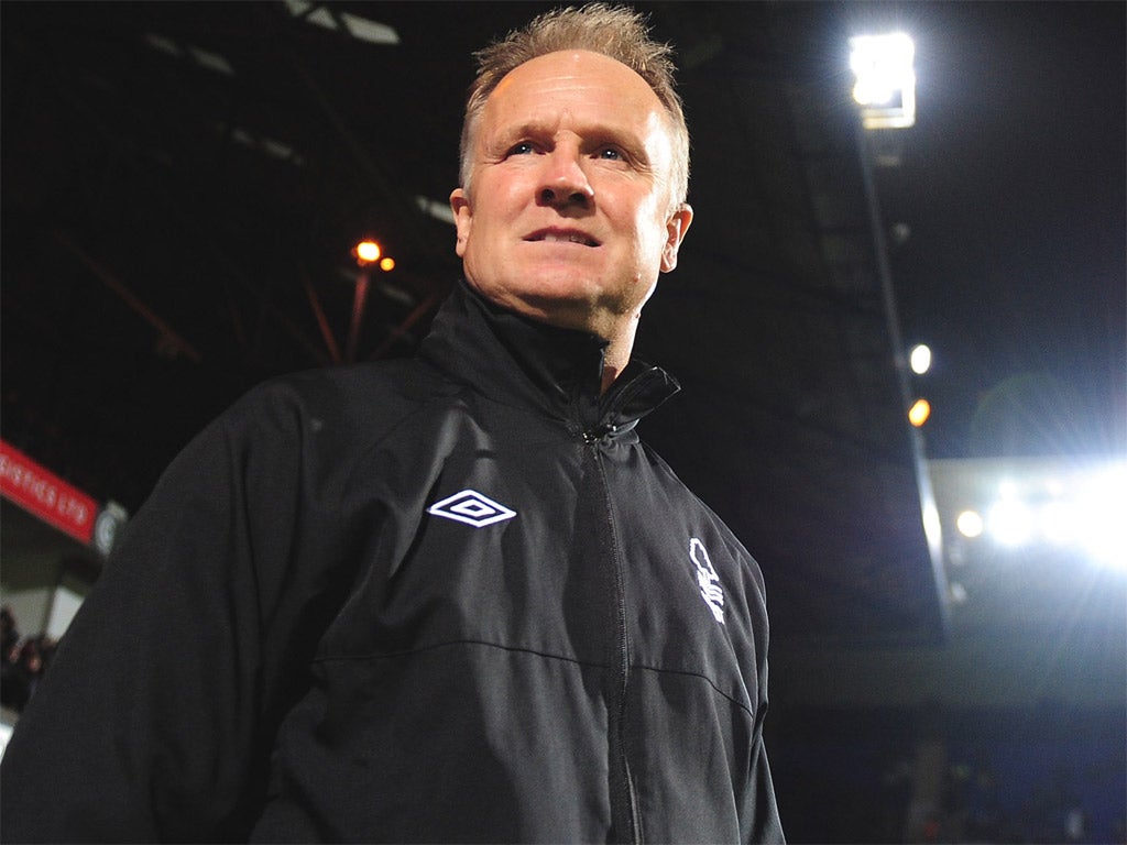 Sean O'Driscoll left Nottingham Forest in eighth - one point off the play-off places