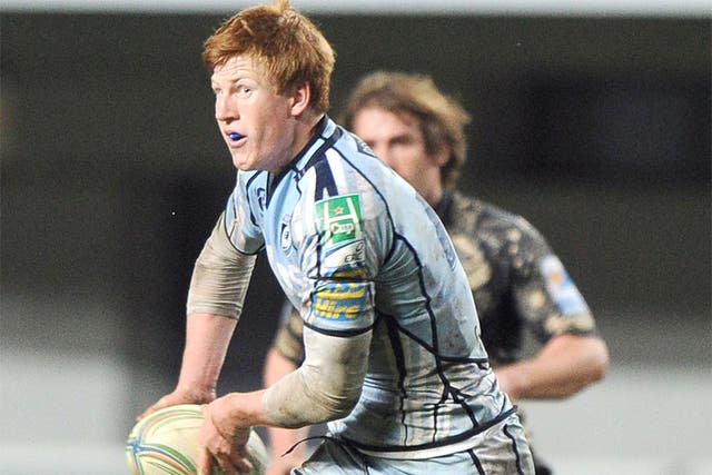 Impressively cool: Rhys Patchell