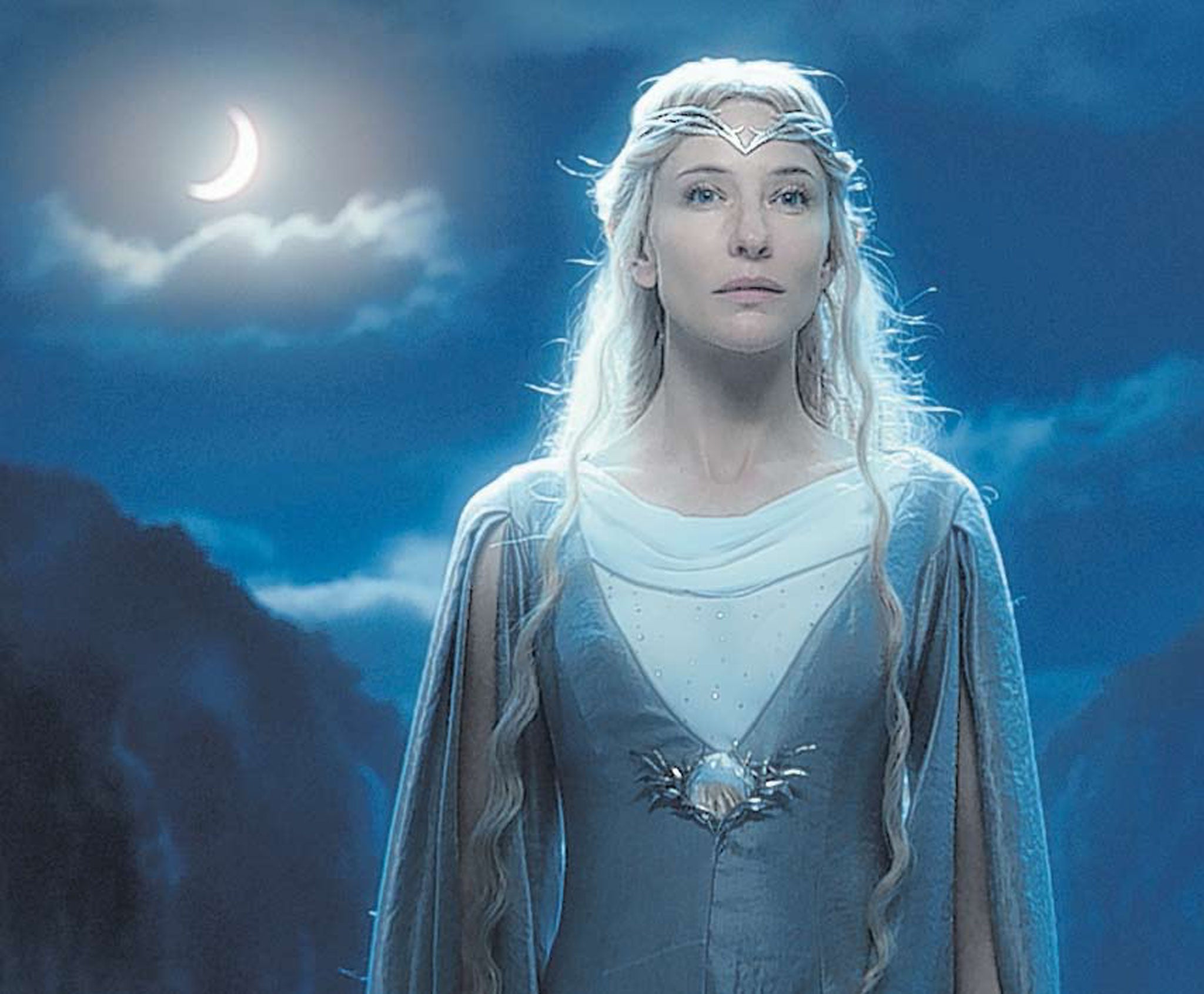 Too perfect? Cate Blanchett plays the Elf Queen Galadriel in ‘The Hobbit’