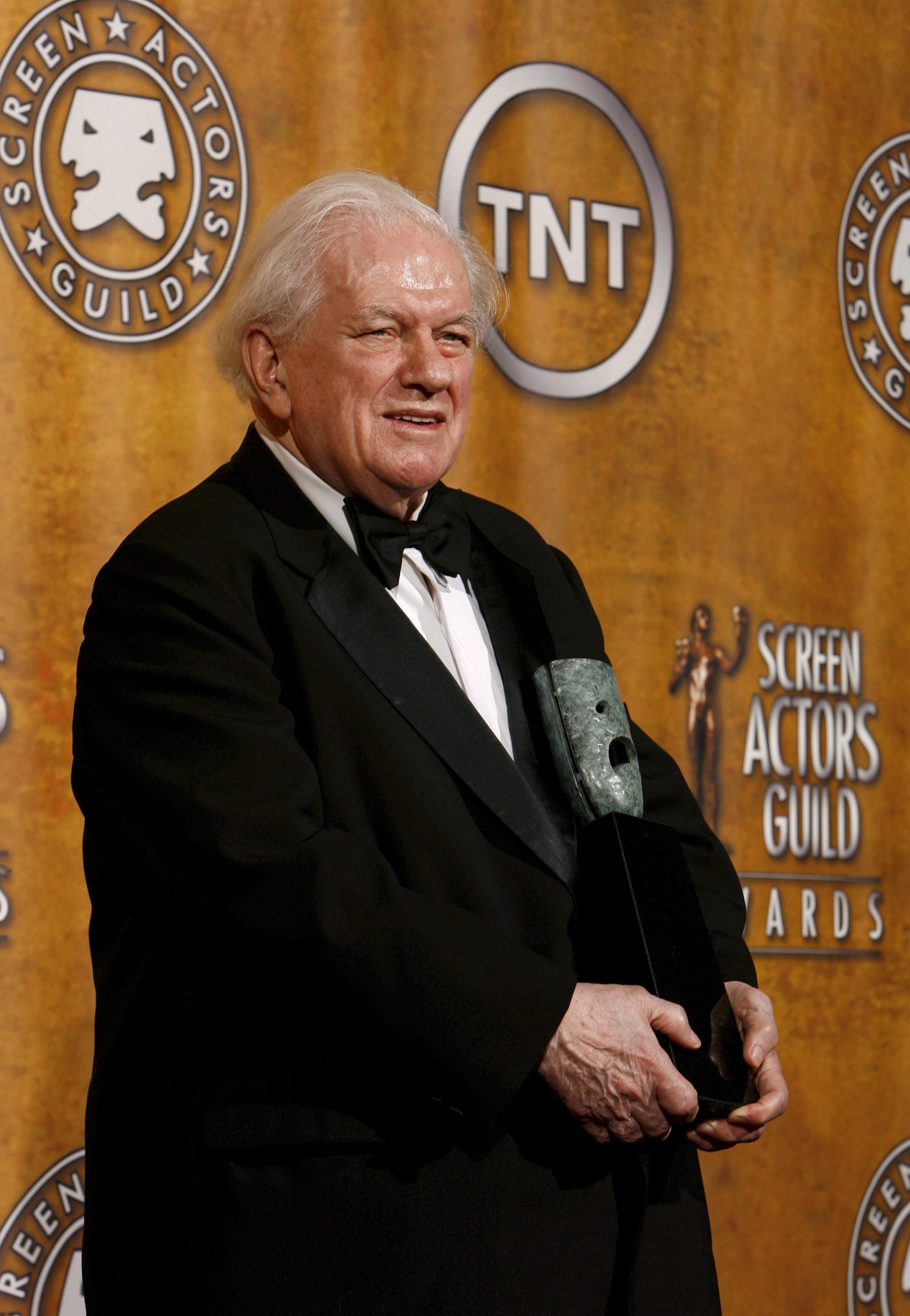 Durning receives one of his many awards, in 2008