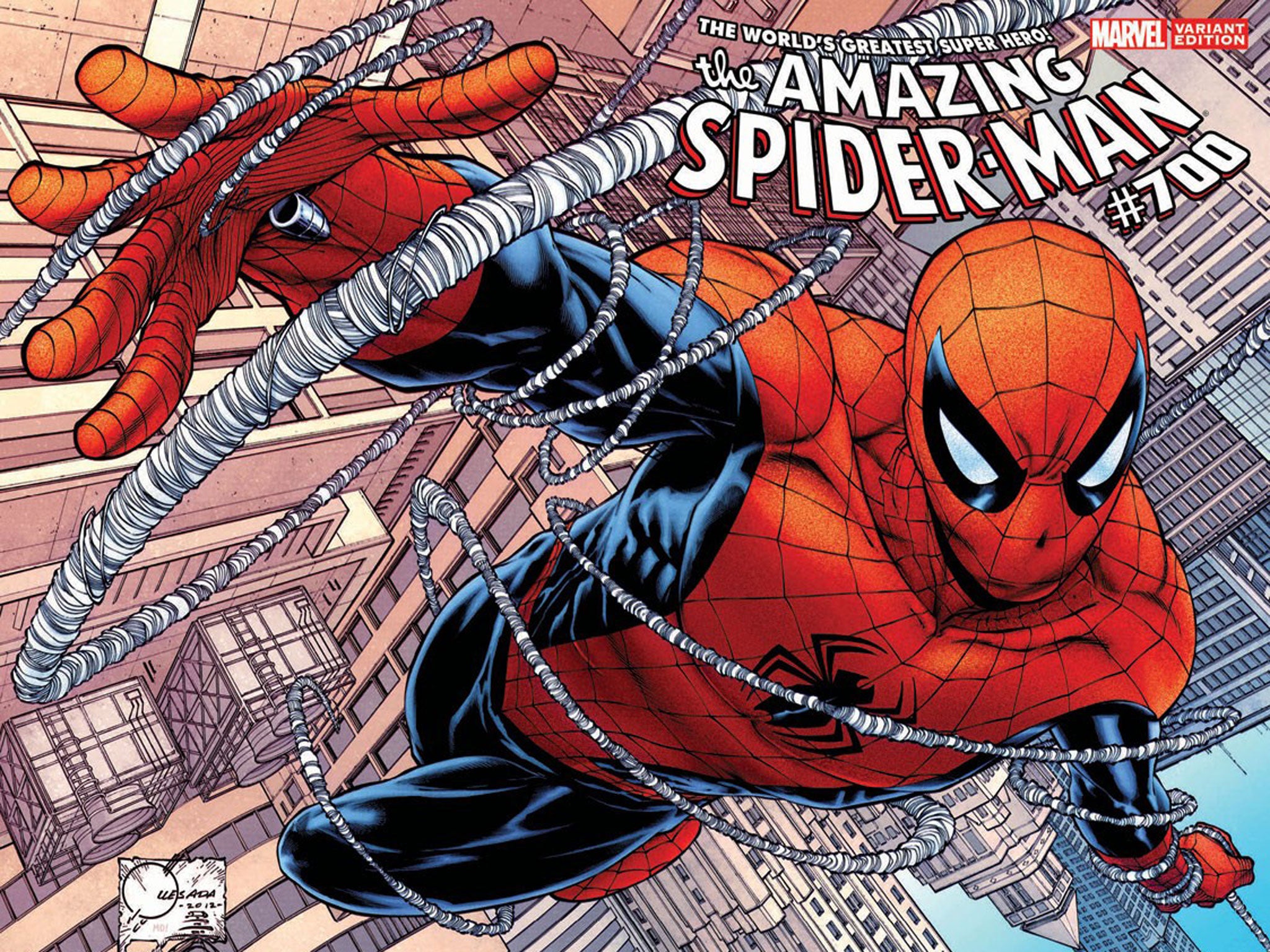 The 700th and final issue of The Amazing Spider-Man saw Peter Parker locked in a battle to the death with arch-villain Otto Octavius