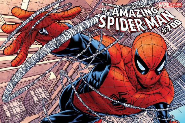 The 700th and final issue of  The Amazing Spider-Man saw  Peter Parker locked in a battle to the death with arch-villain Otto Octavius 