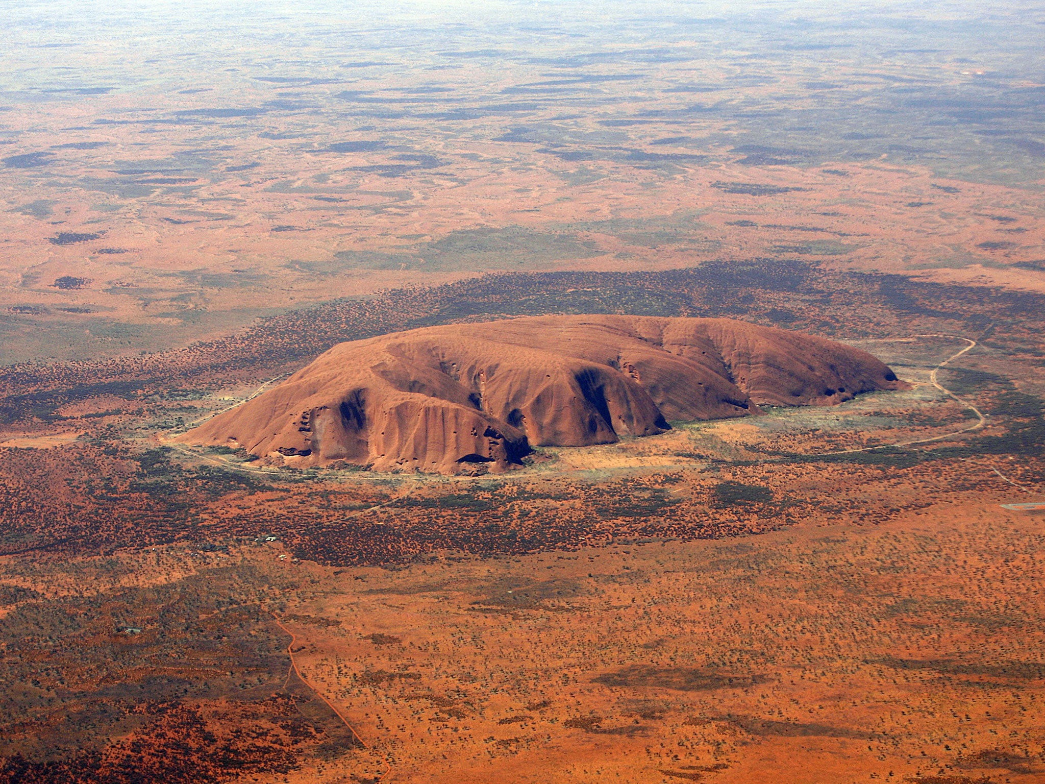Uluru, also known as Ayers Rock