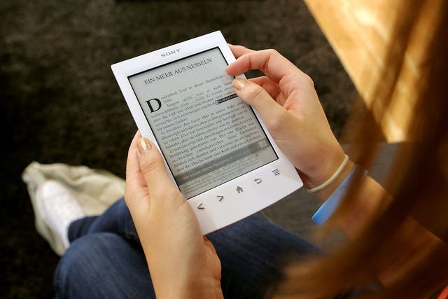 Americans have fallen in love with e-books