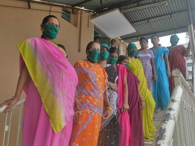 Surrogate mothers in Ahmedabad, Gujarat, India 