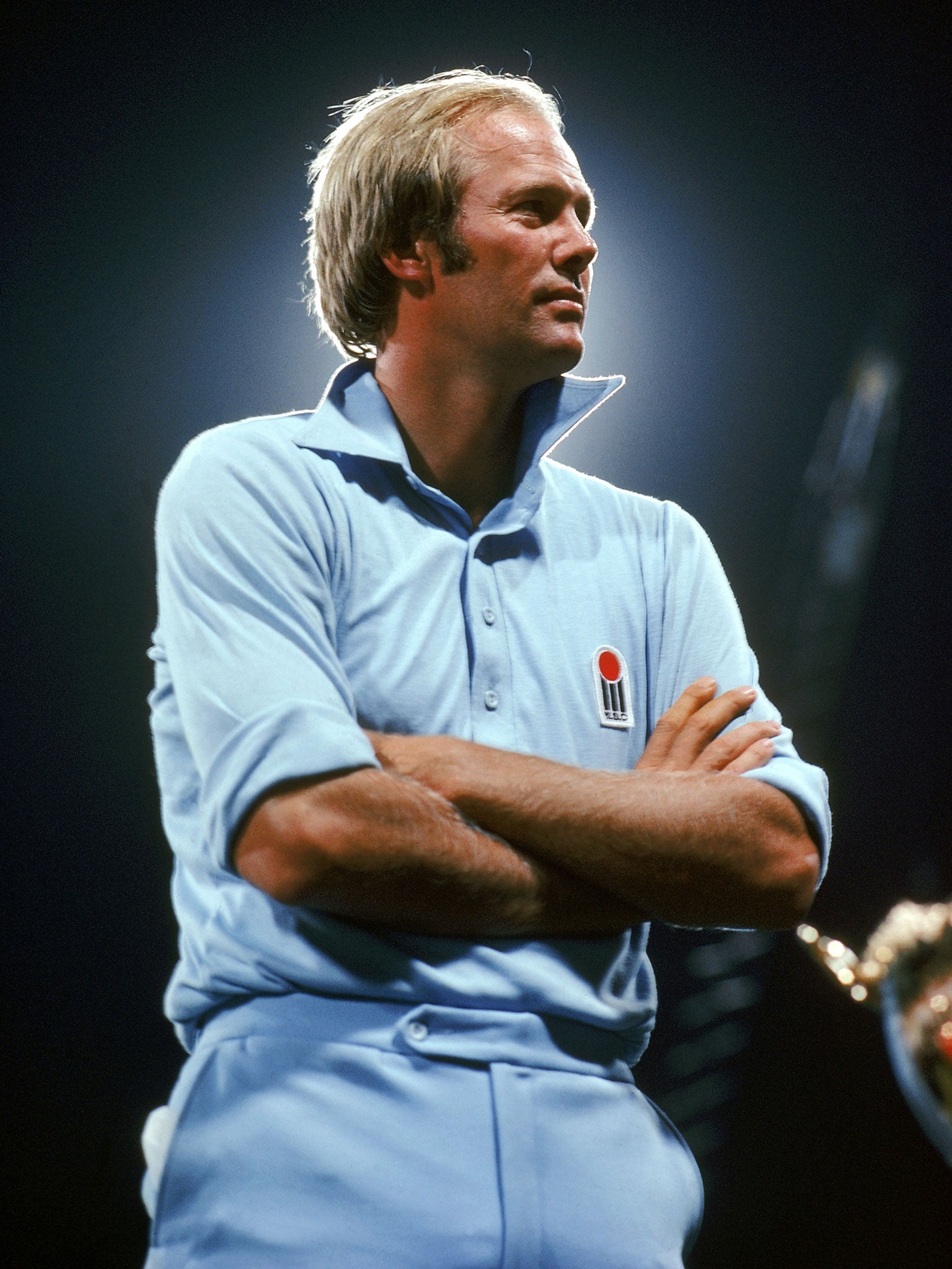Tony Greig captained the WSC World XI during the World Series Cricket Supertest in 1979