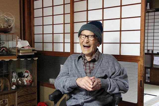 Jiroemon Kimura, 115, became the oldest man in recorded history on Friday, according to record keepers. 