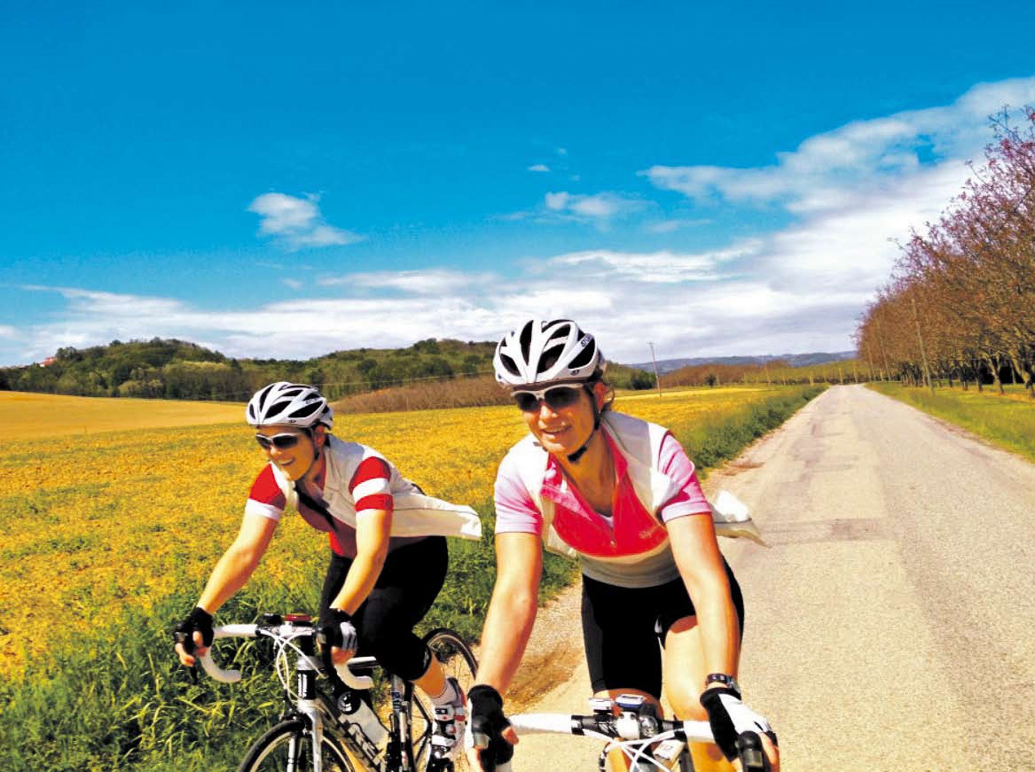 Cycling holidays are ideal for the active traveller