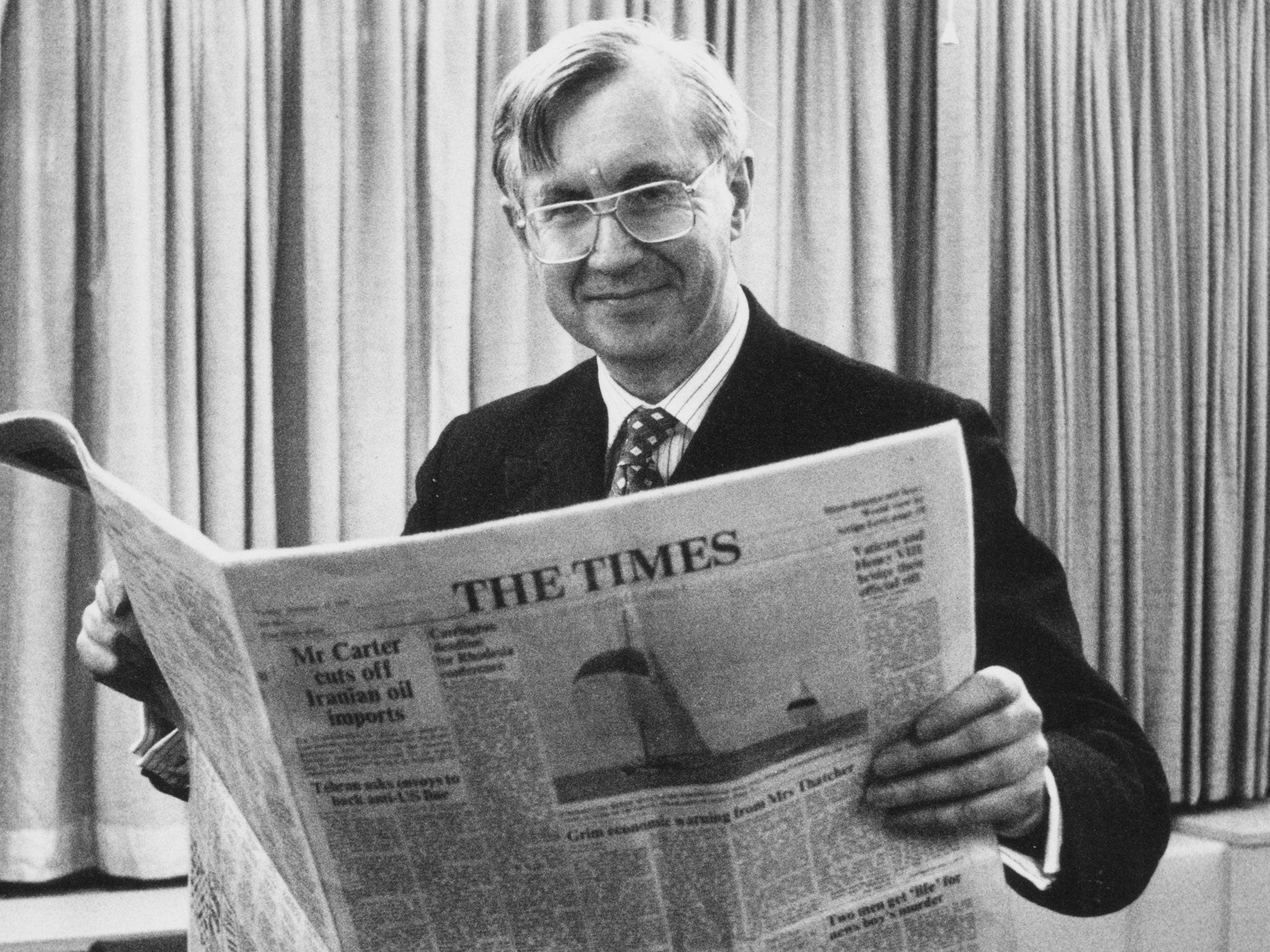 William Rees-Mogg takes a look at the paper he once edited