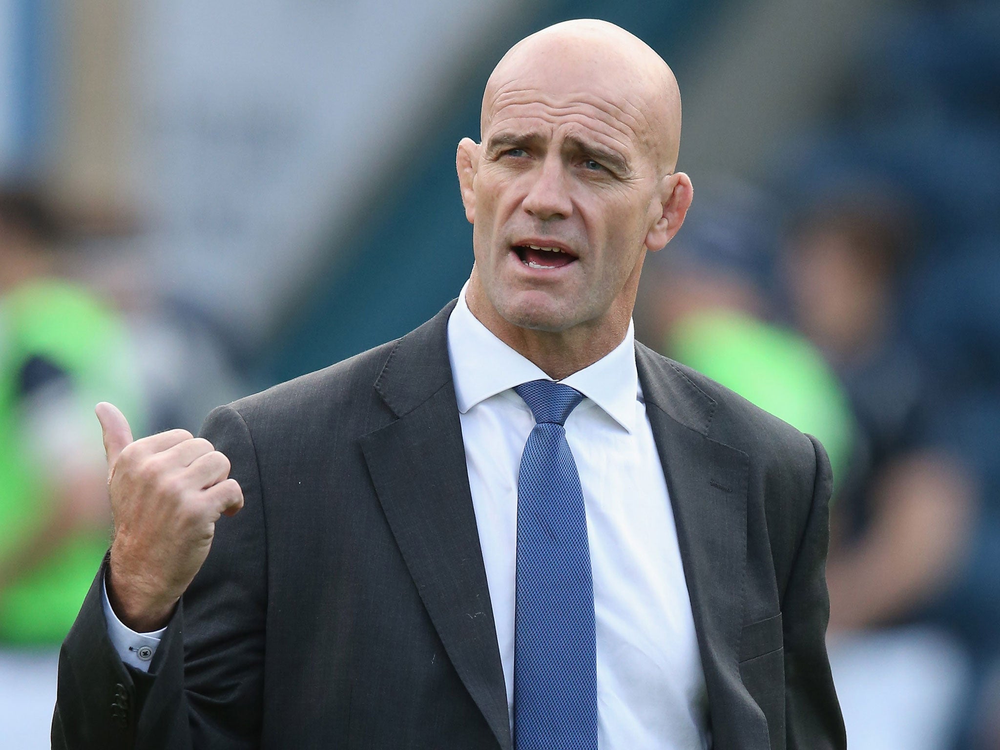 John Mitchell was in charge of Sale for only five matches in a stint that began at the end of November