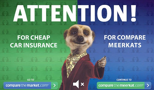 ComparetheMarket’s meerkats have long fronted its consumer ads