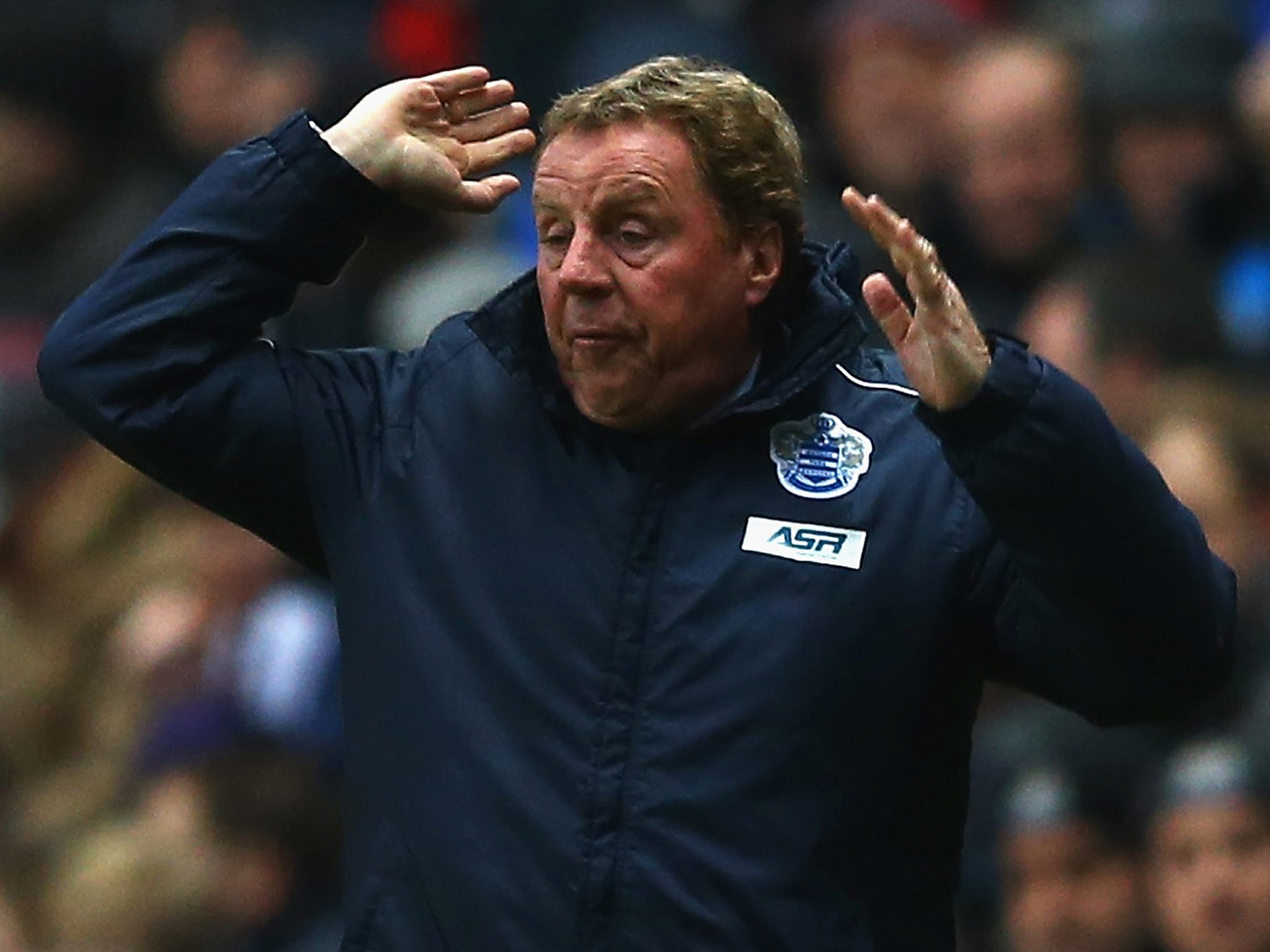 Harry Redknapp: The QPR manager ‘only wants positive players around me’