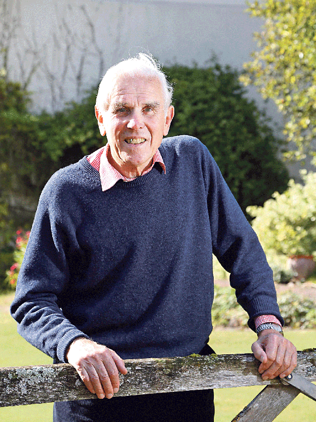 Selfless act: Nicholas Grace donated his kidney in an operation which made him Britain's oldest living donor 