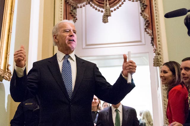 Joe Biden announces the deal to avoid the fiscal cliff