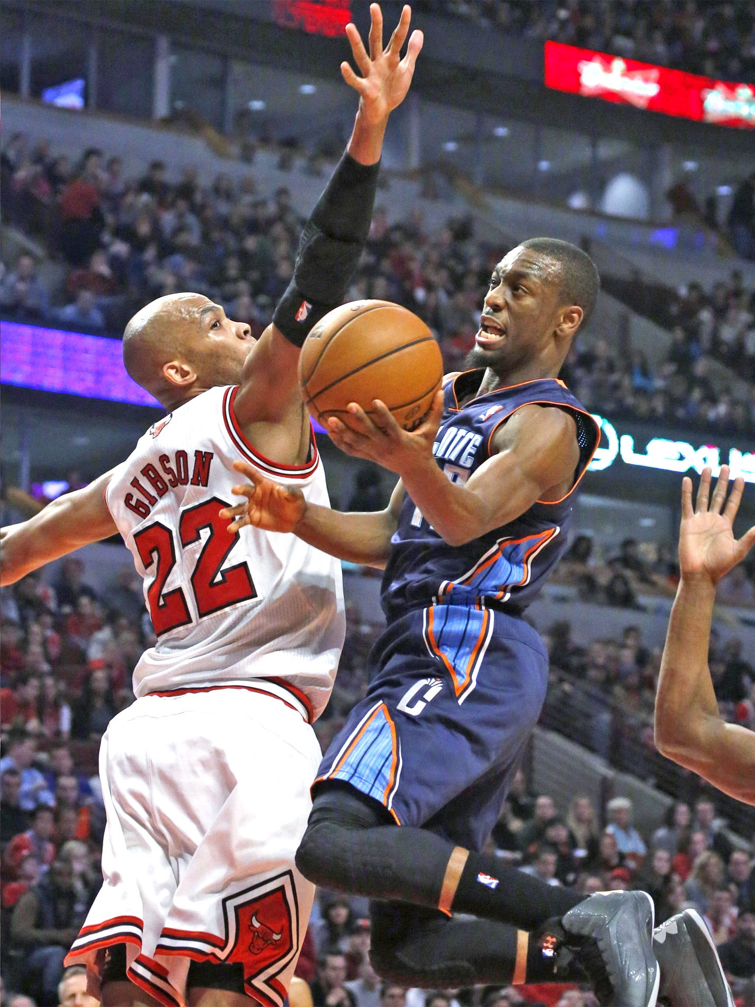 Kemba Walker scored 18 points for the Charlotte Bobcats