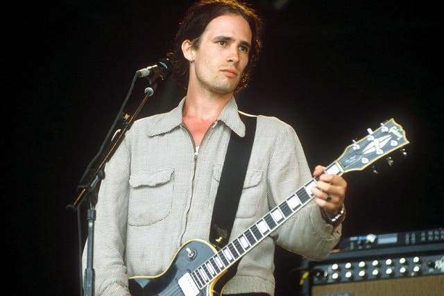 A legacy ever so slightly blotted: Jeff Buckley playing at Glastonbury in 1995