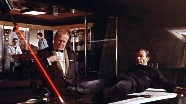 No Mr Bond I Expect You To Die Showdown Between Goldfinger And Sean Connery Voted Greatest James Bond Moment The Independent The Independent