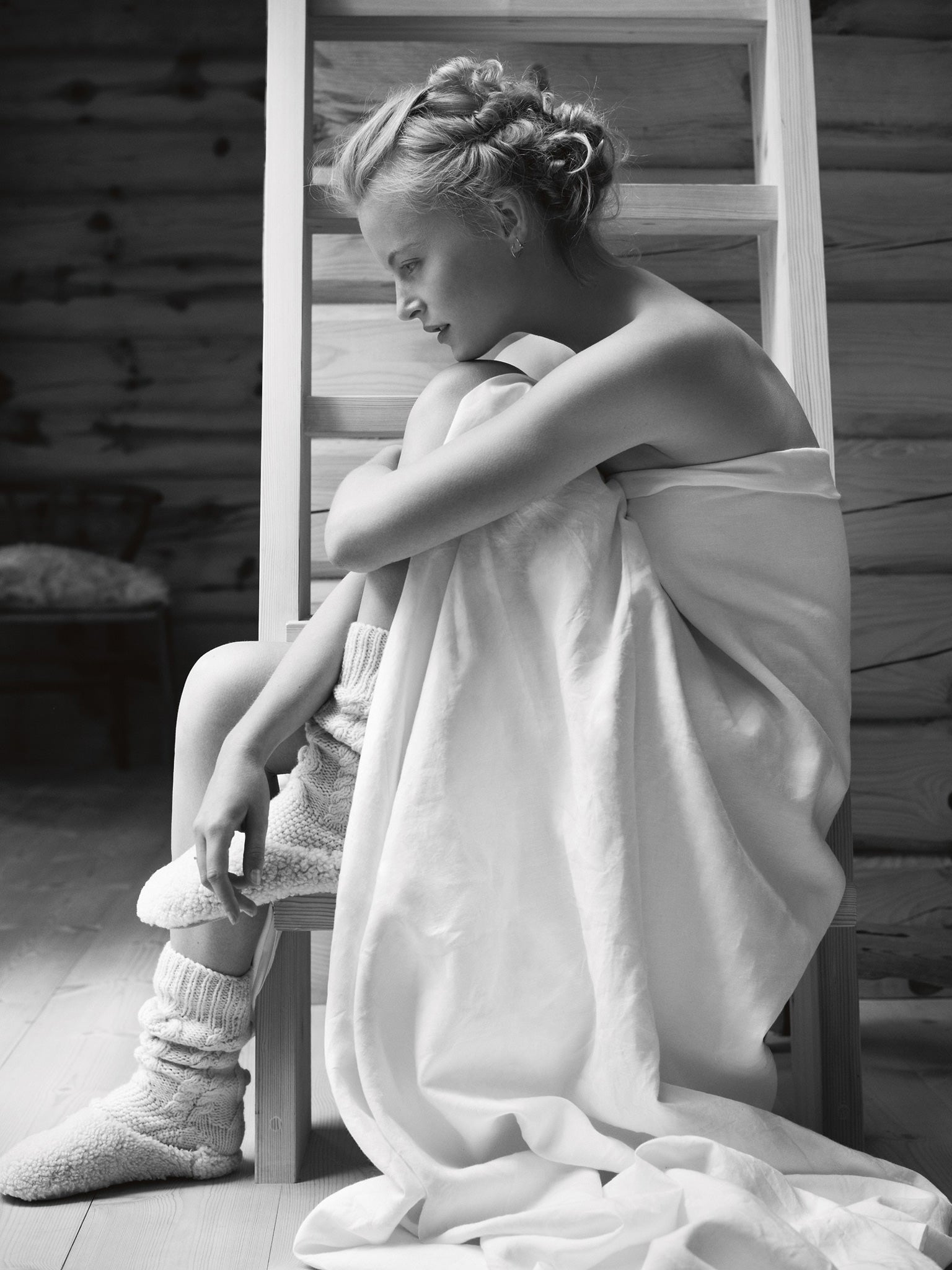 1. Aran-knit house socks, £17, Toast; toast.co.uk