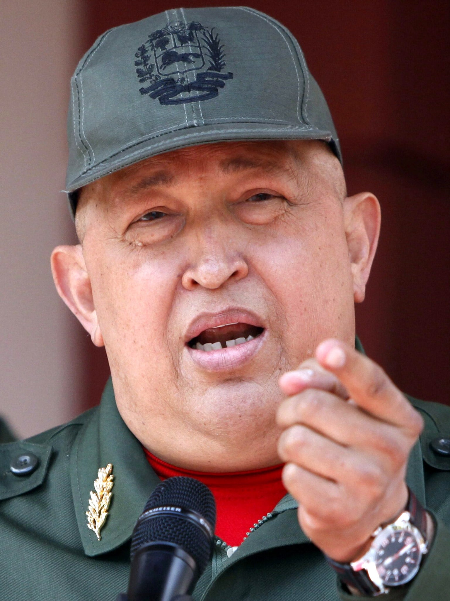 President Chavez had a fourth round of cancer surgery last month