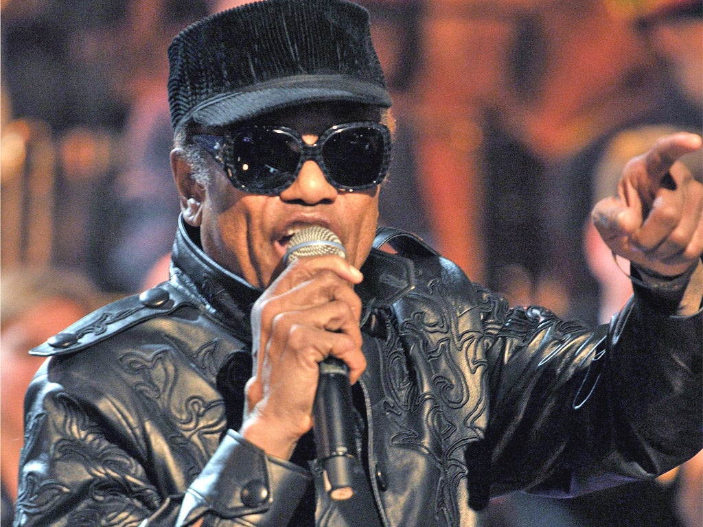 Bobby Womack performs on stage