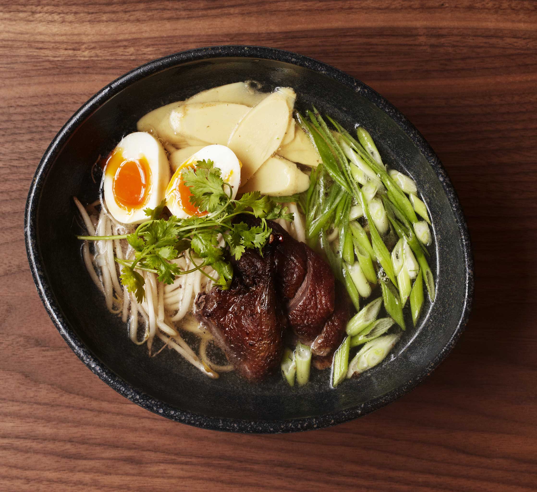 Plenty of flavour: Wild duck ramen