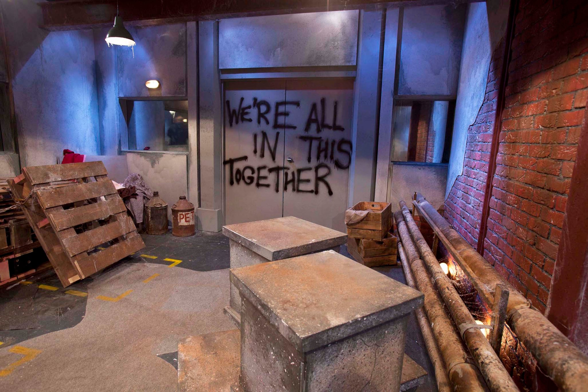 The Basement Room in the Celebrity Big Brother House ahead of  the new series.