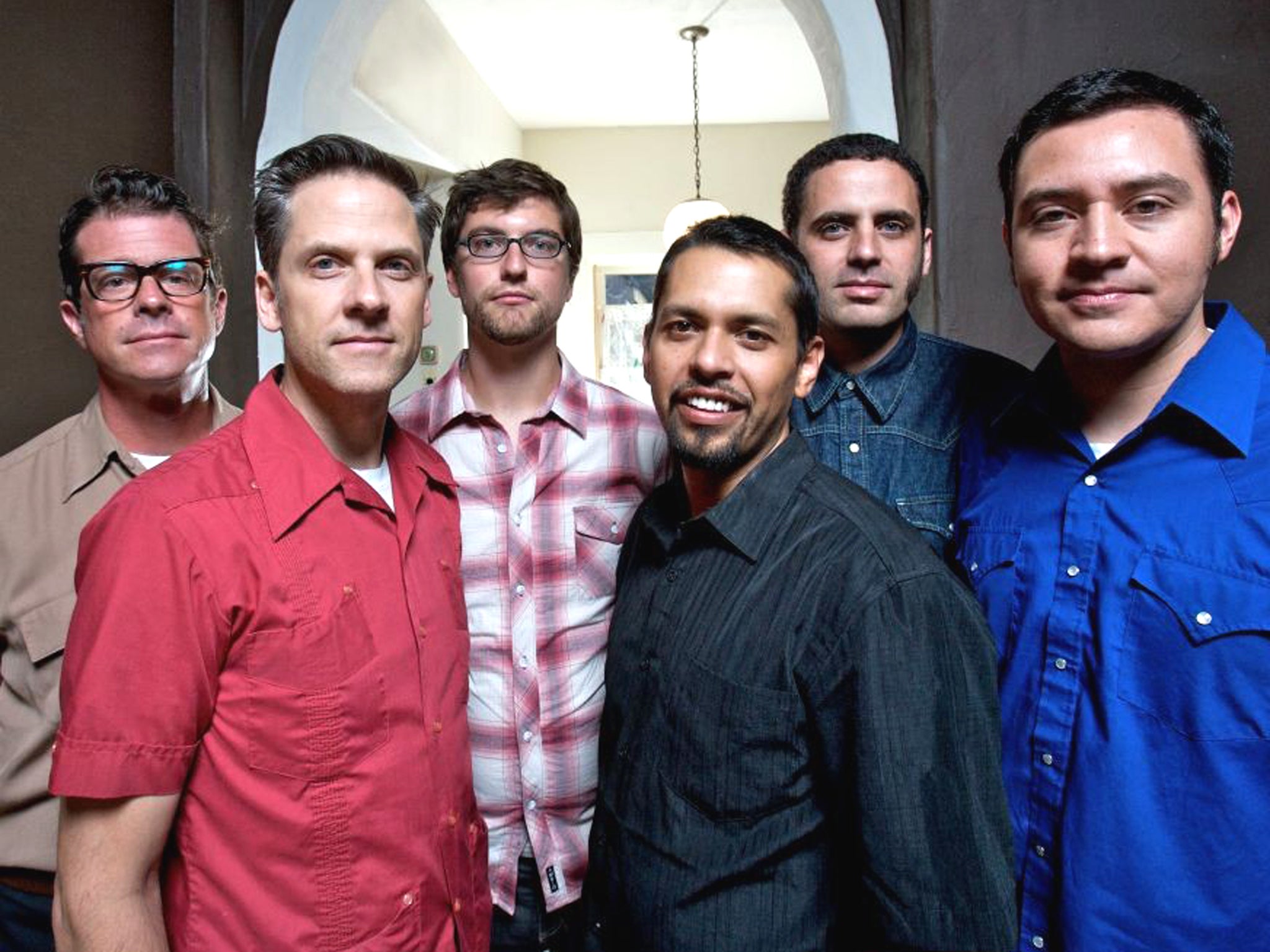 Six of the best: Calexico, with founder members John Convertino
