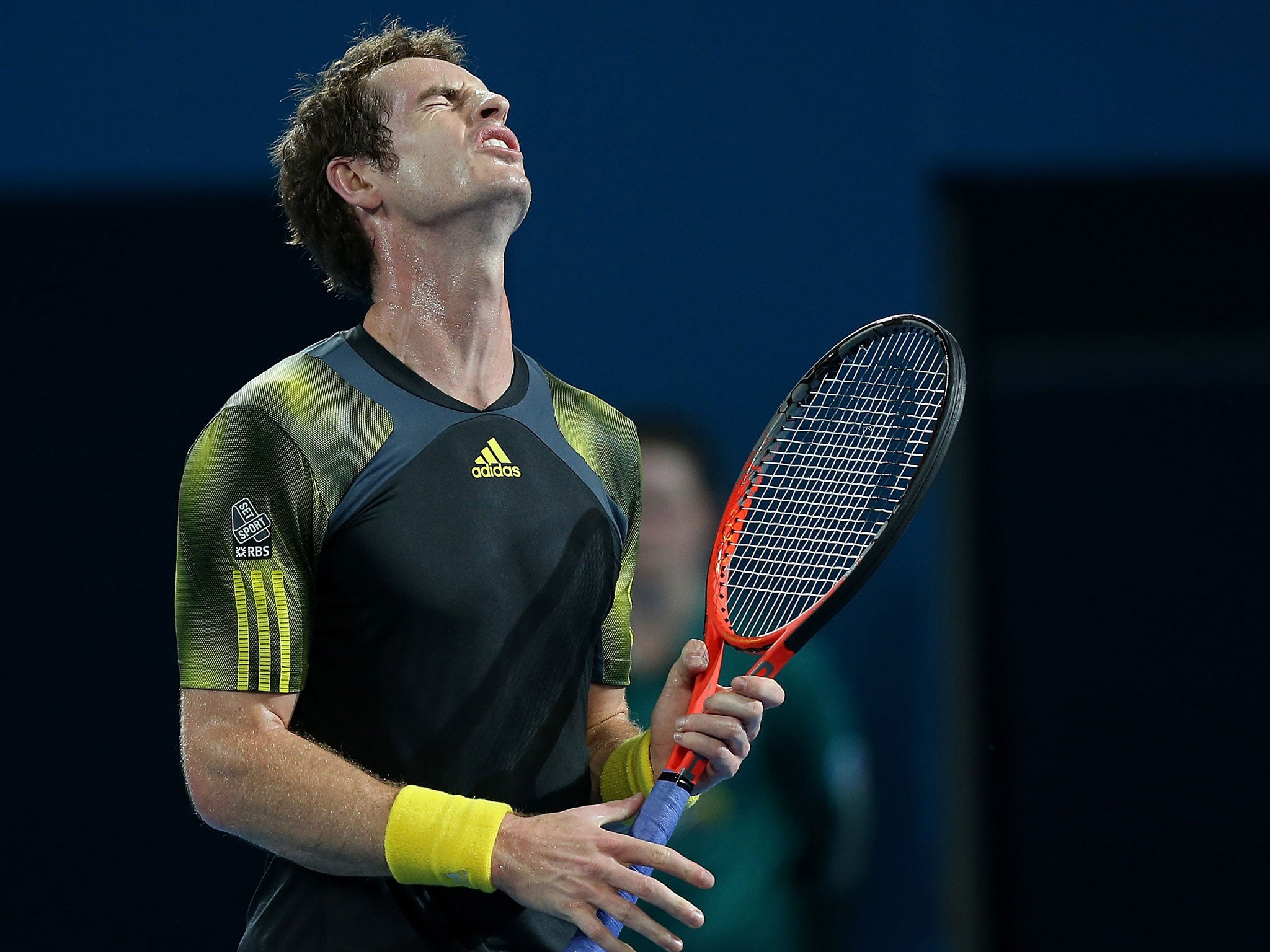 The pain shows as Andy Murray stuggles to beat John Millman