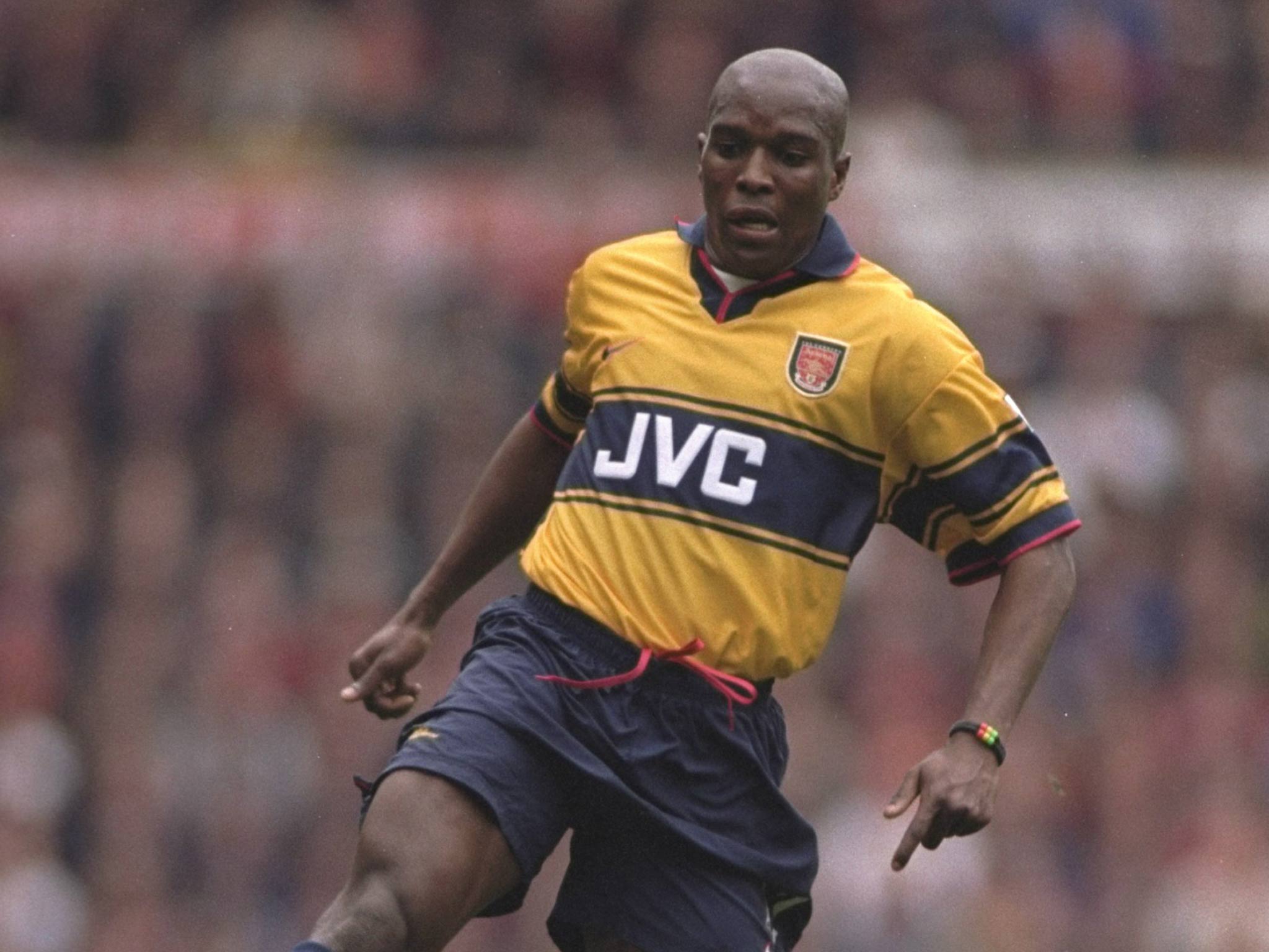 <b>Christopher Wreh </b><br/>
<b>£300,000 from AS Monaco 7 August 1997</b><br/>
<b>47 apps 5 goals</b><br/>
Cousin of former FIFA World Player of the Year George Wreh, Christopher Wreh arrived at Arsenal in the summer of 1997. Wenger had previously worked with Wreh at French club Monaco where like at Arsenal he was unable to hold down a regular spot in Wenger's first team. After several loan spells Wreh was eventually transferred to Al-Hilal in Saudi Arabia.