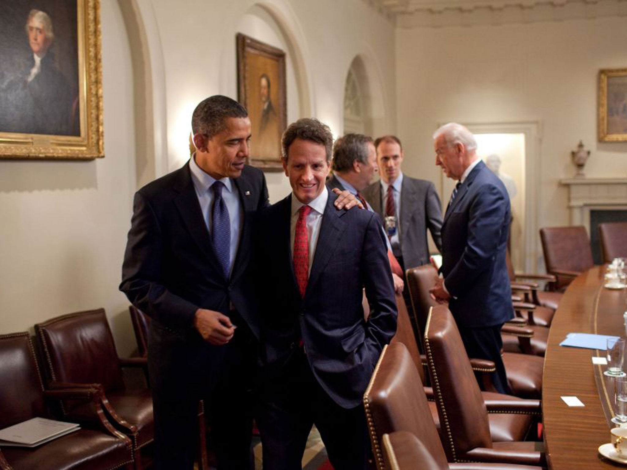President Barack Obama may be forced to accept the imminent departure of his Treasury Secretary, Tim Geithner