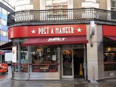 Pret A Manger is considering opening a vegetarian only store
