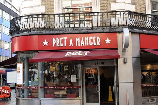 Pret a Manger aims at another 50 stores worldwide this year