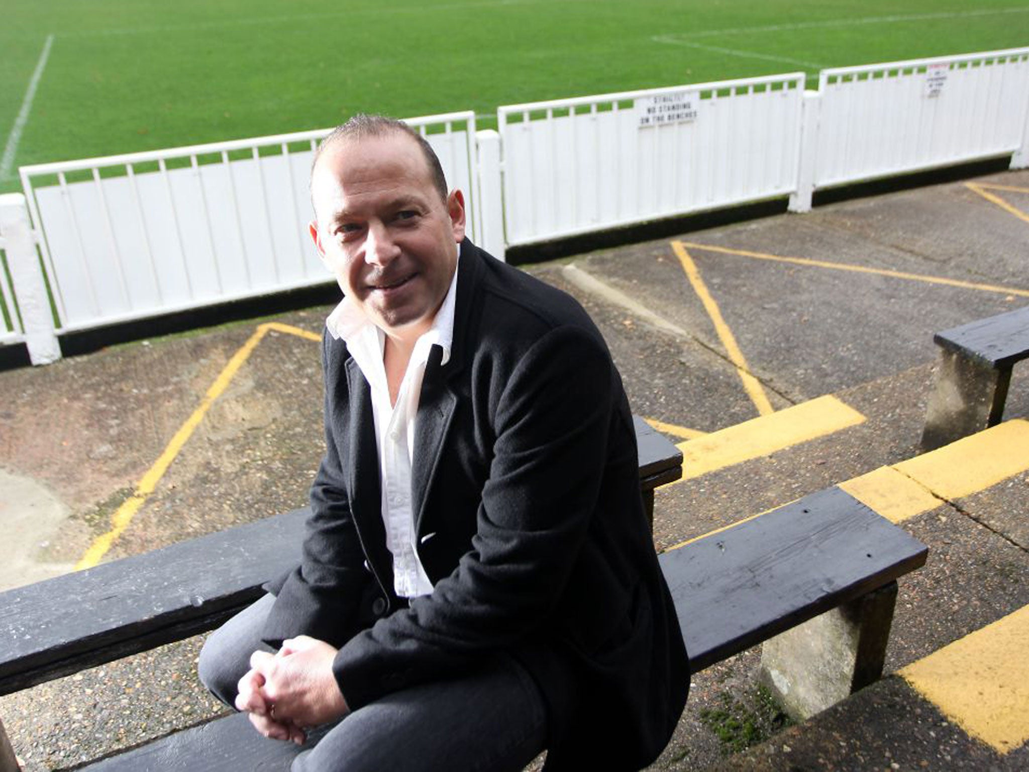 Mark Goldberg manages Bromley but will be at Boro to see his son