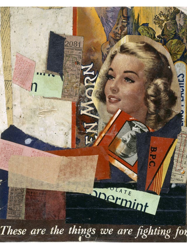 German in exile: Kurt Schwitters created En Morn in 1947, the year before his death in Ambleside
