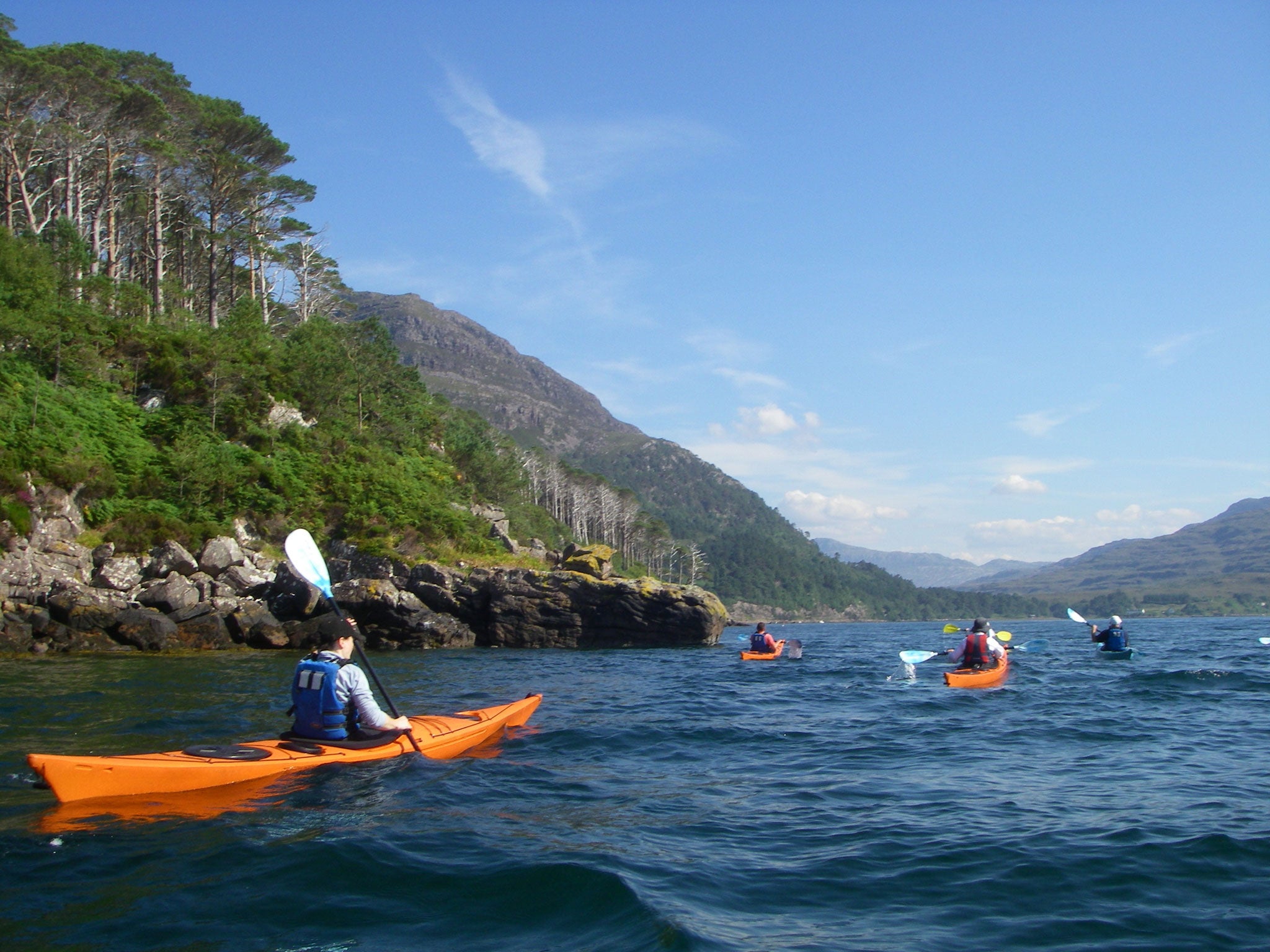 Kayaking in Scotland