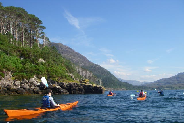 Kayaking in Scotland