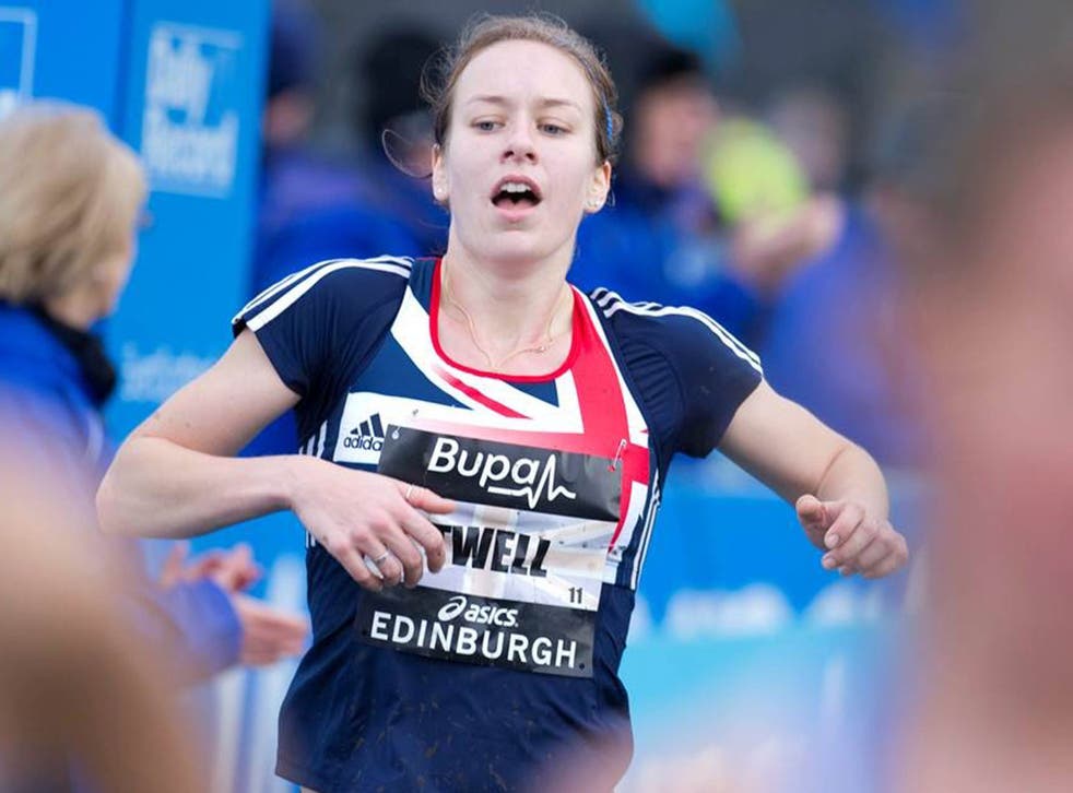 Twell finished 13th in the women's 6km race in the Bupa Great Edinburgh Cross Country meeting