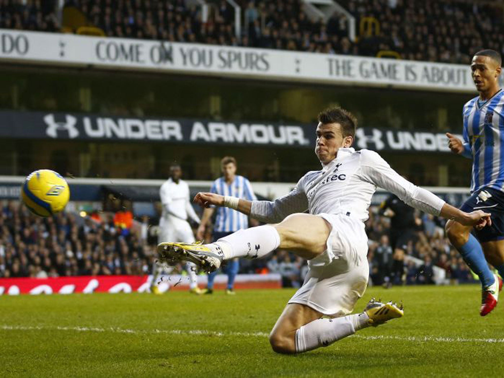 Gareth Bale makes it 2-0 in Tottenham’s stroll into the FA Cup fourth round