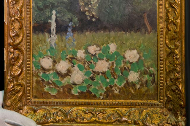 Recovered: Henri Matisse, Le Jardin, (1920), Oil on canvas, 17.7 x 13.4 in, 45 x 34cm