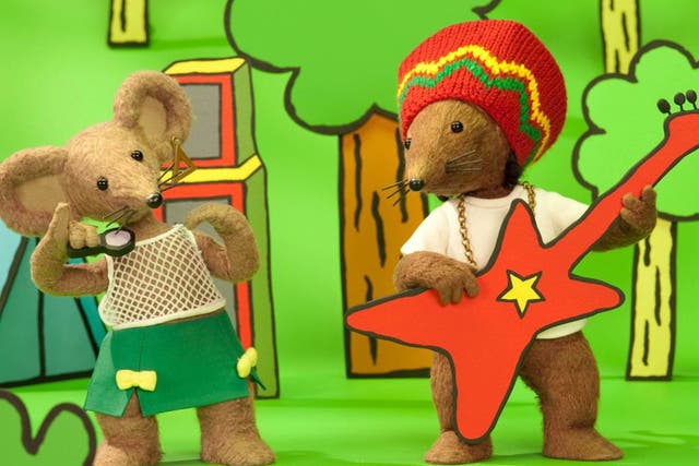Zoomer and Rastamouse on the hit CBeebies comedy Rastamouse