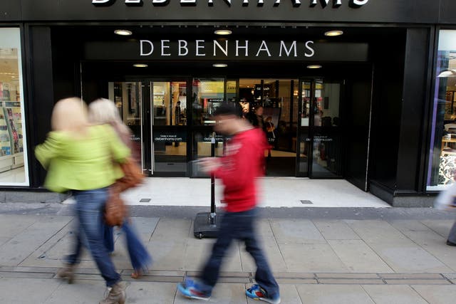 Debenhams sent alarm bells ringing across the High Street