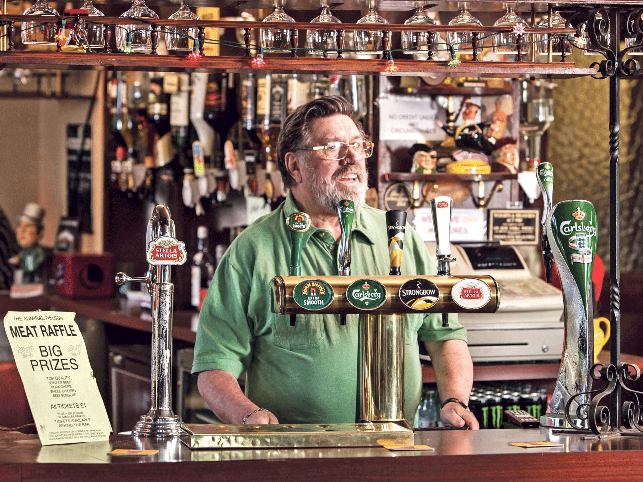 Called to the bar: Ricky Tomlinson in 'Great Night Out'