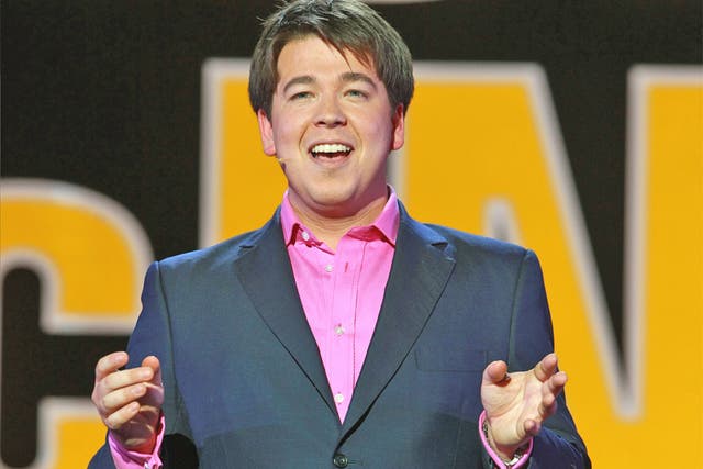 Laughing all the way...: Michael McIntyre's latest tour raked in £21m