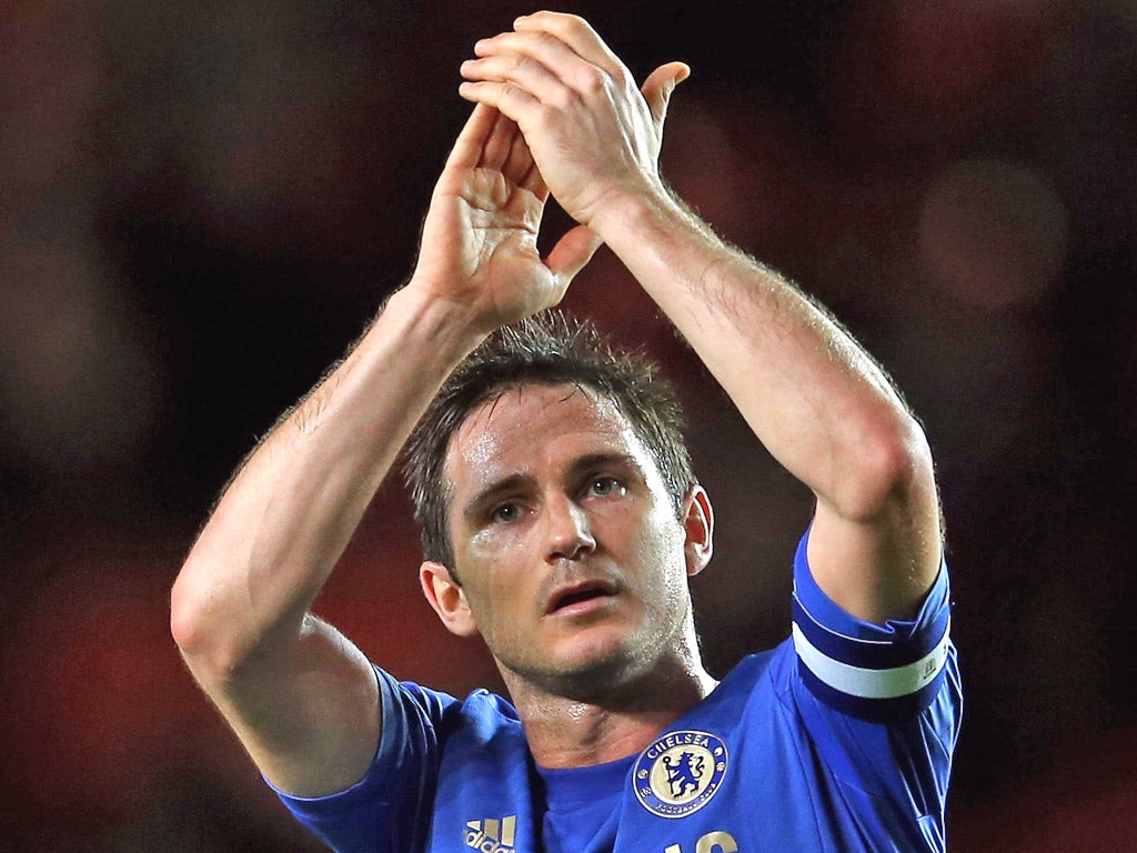 Frank Lampard has played 571 games for Chelsea